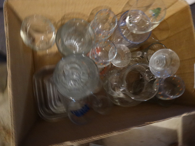 lot 200 image: Lot of Glasses, Stemware & Kitchen Glassware.