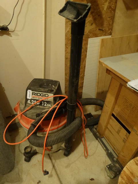 lot 237 image: Rigid WetDry Vac - 12 Gallon, wAttachments.