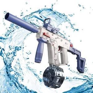 lot 12757 image: Electric Water Gun, Water Guns for Adults Kids, Strong Power, Up to 25 FT Long Range, Summer Water Gun Toys for Adults and Kids.