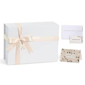 lot 15675 image: 11x8x4 in Gift Boxes for Present, Large White Gift Box with Magnetic Closure Lids,Ribbon and gift Card, Magnetic Gift Boxes for Wedding, Groomsmen Bridesmaid Proposal, Birthdays, Mothers Day