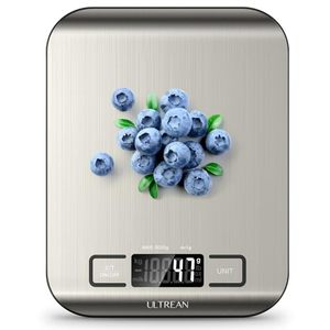 lot 16211 image: Ultrean Food Scale, Digital Kitchen Scale Weight Grams and Ounces for Baking Cooking and Meal Prep, 6 Units with Tare Function, 11lb (Batteries Included)