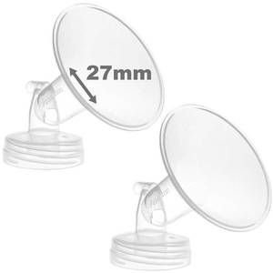 lot 16239 image: Nenesupply 2pc 27mm Flanges Compatible with Spectra S2 Spectra S1 9 Plus Breastpumps Replacement to Spectra Pump Parts and Spectra Flange. Compatible with Spectra S2 Parts and Spectra 27mm