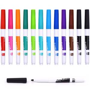 lot 16253 image: TWOHANDS Dry Erase Markers Fine Point,Low Odor,Fine Tip,1mm,11 Assorted Colors,Whiteboard Markers for School,Office,Home,or Planning Whiteboard,12 Count,20475
