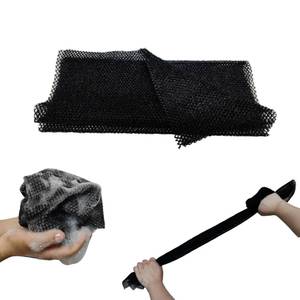 lot 16261 image: African Exfoliating Net,Back Scrubber for Shower,African Net Sponge,Nylon Net Exfoliating Bath Sponge for Daily Use,Pack of 1(Blue)
