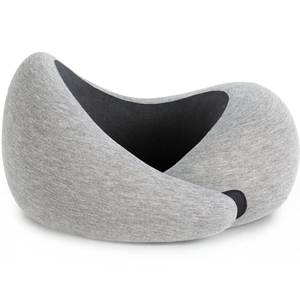 lot 16288 image: Ostrichpillow Go Neck Pillow - Premium Memory Foam Travel Pillow, 360� Ergonomic Design, Asymmetrical Sides, Travel Bag Included, Washable Modal Cover