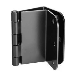 lot 16298 image: Haidms 6 Pack Offset Hinges Satin Nickel 3.5inch with 58 Radius Corner Swing Clear Offset Door Hinge for Heavy Duty Door Exterior Door Interior Door