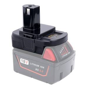 lot 16299 image: ELEFLY DM18RL Battery Adapter Converter Compatible with 20V Battery & M18 Battery, Compatible with Ryobi 18V Battery ONE Tools P108 P189 P190 P197 PBP005
