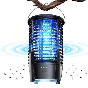 lot 16329 image: Bug Zapper Outdoor with LED Light, Electric Mosquito Fly Zapper Coldless for Patio, Camping, Backyard, Battery Powered Type-C Rechargeable Insect Mosquito Killer for Moths, Wasp, Gnat, etc
