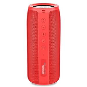 lot 16365 image: Bluetooth Speaker,MusiBaby M88 Speaker,Speakers Bluetooth Wireless,Dual Pairing, Bluetooth 5.0,Loud Stereo Sound,Booming Bass,30H Playtime for Home& Outdoor Party,Beach,Portable Speaker,Gifts(Red)