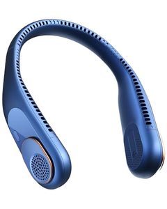 lot 16368 image: SWEETFULL Portable Neck Fan 360° Cooling Bladeless Personal Fan  No Hair Twisting - 4000mAh USB Rechargeable Wearable Fan for Travel, Birthday Gifts for Men, Women, Mom, and Dad