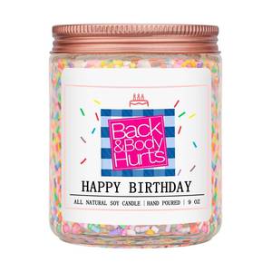 lot 16403 image: Homsolver Birthday Candles Gifts for Her and Him, Birthday Gifts for Women Men, Unique Best Friend Birthday Gift Ideas -Happy Birthday Candles
