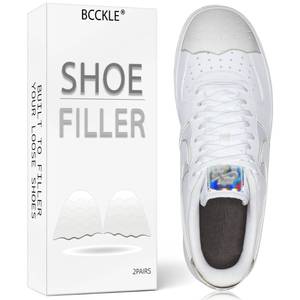 lot 16932 image: Shoe Fillers for Loose Shoe,Toe Filler Inserts with Anti Slip Strip,Shoe Inserts for Shoe Too Big,Make Shoes Fit and Prevent Heel sliping,for Both Men and Women.