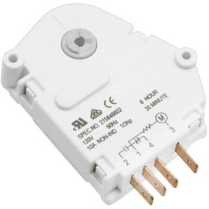 lot 16941 image: PartsBroz 215846602 Defrost Timer - Compatible with Frigidaire Kenmore Gibson Kelvinator Refrigerator - Replaces AP2111929 PS423801 604-73086 241621501 240371001 628518 3203657 8000559 FRT18B4AW2
