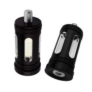 lot 16942 image: Pair Motorcycle Foot Shifter Peg Fits for Harley Sportster Dyna Softail all models (Heritage Softail Classic FLSTCFat Boy FLSTFBreakout FXSBCVO Pro Street Breakout FXSERoad King FLHR) (Silver)