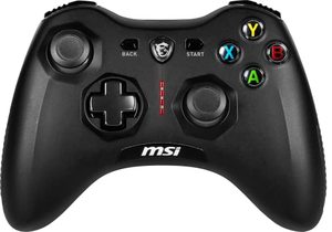 lot 16950 image: MSI Force GC30V2 Wireless Gaming Controller, Dual Vibration Motors, Dual Connection Modes, Interchangable D-Pads, Compatible with PC & Android, Black