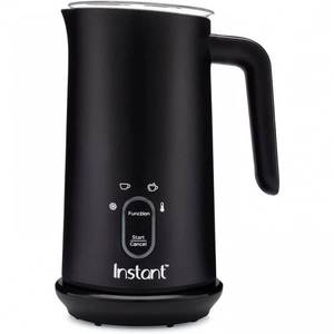 lot 16969 image: Instant Pot Milk Frother, 4-in-1 Electric Milk Steamer, 10oz295ml Automatic Hot and Cold Foam Maker and Milk Warmer for Latte, Cappuccinos, Macchiato, From the Makers of Instant 500W, Black