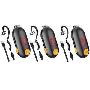 lot 16981 image: SINORISE Super Mini Walkie Talkies Two Way Radio Portable FM Transceiver for Restaurants,Out Door Sport Supermarket Hospital Tourism,3 Pack - Retail $87.99