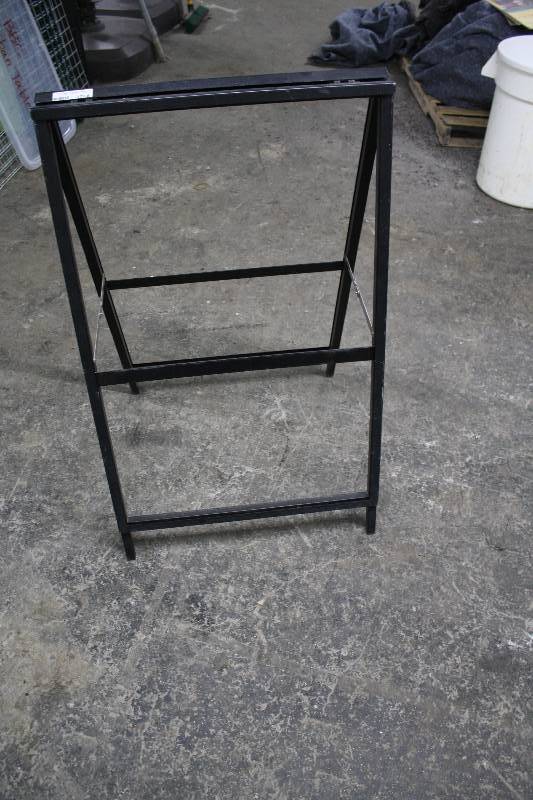 lot 3768 image: Double Sided Sidewalk Sandwich Board