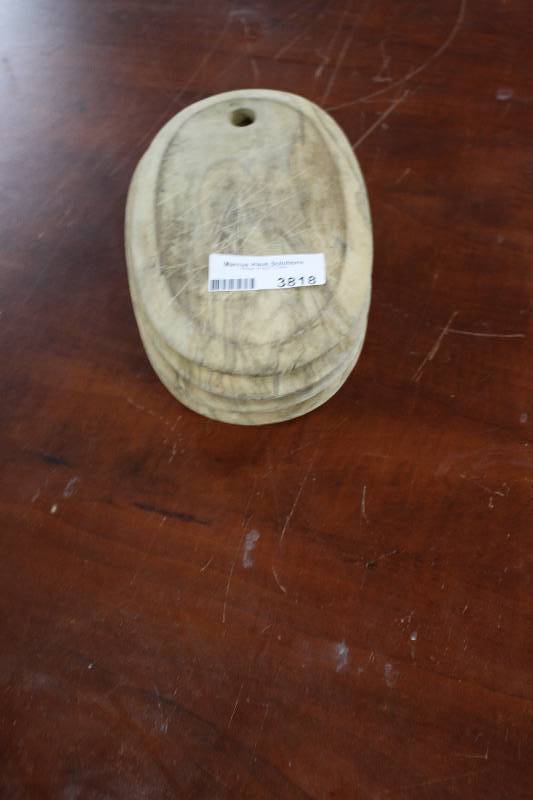 lot 3818 image: Wood Underliner Bases for use with Iron Platters