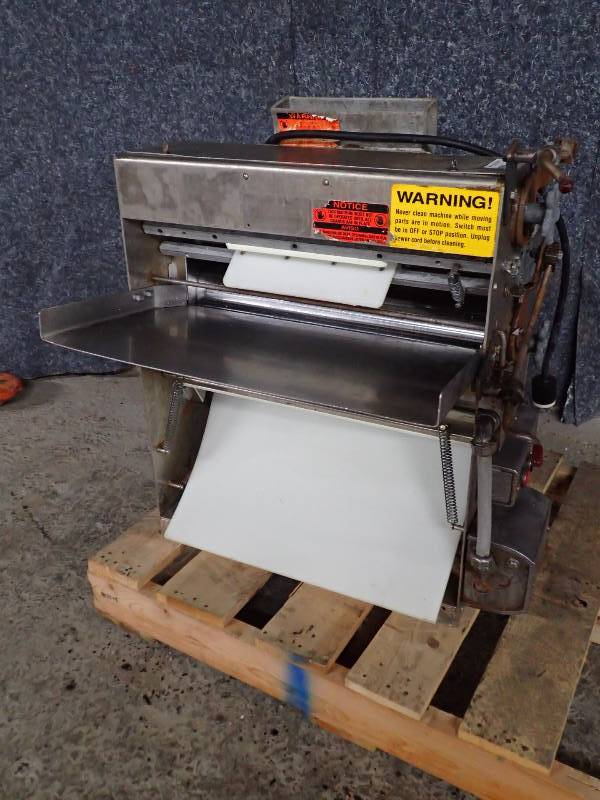 lot 3701 image: Commercial Pizza Dough Roller and Sheeter