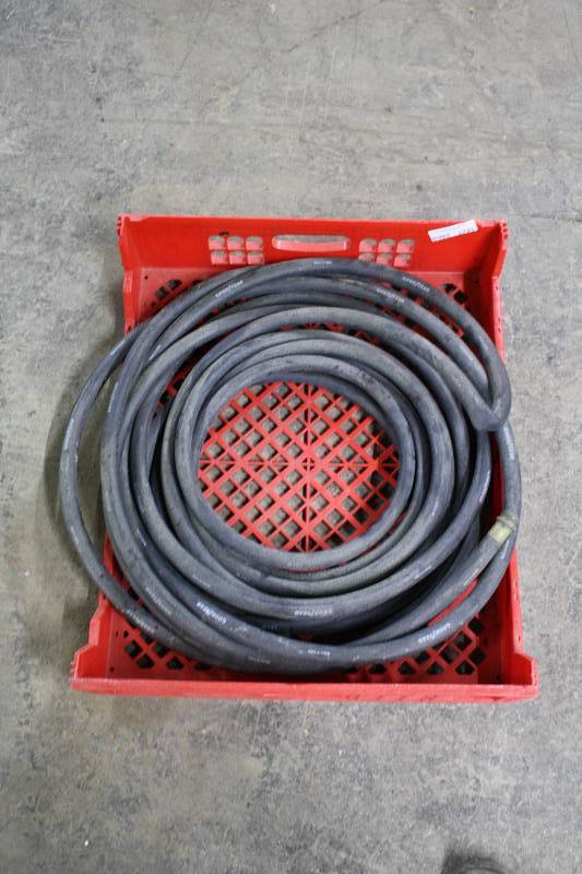 lot 3793 image: Black garden hose