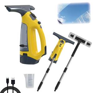 lot 1010 image: Vacto Electric Window Vacuum, Cordless Window Cleaner, Window Vacuum Cleaner Set, Window Cleaner Tool, Mirror Cleaner, Window Squeegee Electric Cleaning Tool for Windows Retail $69.99