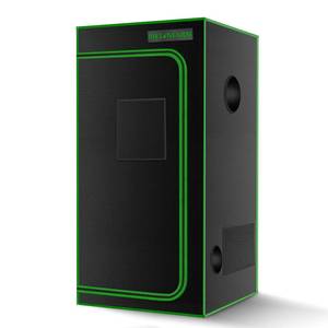 lot 1028 image: MELONFARM 2x2 Grow Tent, 24x24x48 High Reflective 600D Diamond Mylar Canvas with Observation Window and Floor Tray for Hydroponic Indoor Plant Growing Retail $56.24