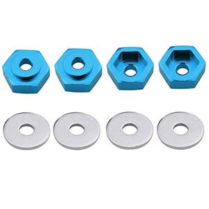 lot 1132 image: ShareGoo Metal 12mm to 17mm Wheel Hex Adapter Adaptor Converter Compatible with Tamiya Axial RC4WD Traxxas HPI Himoto HSP Losi Kyosho RC 110 On-Road Car Buggy Truck Tyre Tires Retail $10.27