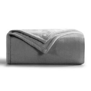 lot 1149 image: RUIKASI Fleece Throw Blanket Single - Plush Fuzzy Flannel Blanket Grey for Single Size Bed, Super Soft Warm Blanket for Sofa and Couch, Fluffy Blanket 50x60 Inches Retail $12.49
