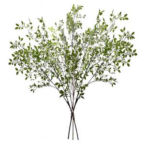 lot 1153 image: ACJRYO Faux Greenery Stems, 3Pcs 43 Artificial Branches for Vase, Artificial Plants Indoor Fake Leaves Nandina Branches for Home Office Wedding Vase Filler Shop Decoration Retail $27.95