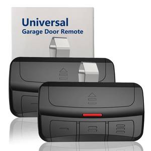 lot 1158 image: Universal Garage Door Opener Remote 3-Button Compatible with Genie LiftMaster Chamberlain Craftsman Overhead Door Linear Wayne Dalton Opener has Learn Button or DIP Switch Programmable Retail $31.24