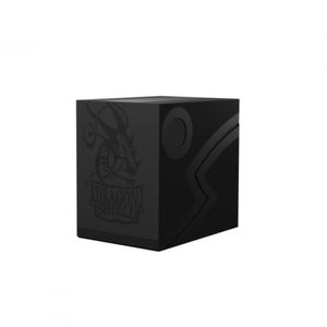 lot 1253 image: Arcane Tinmen Dragon Shield Card Deck Box �� Double Shell Shadow BlackBlack �� Sturdy TCG, OCG Card Storage �� Compatible with Pokemon Yugioh Commander and MTG Magic The Gathering Cards (AT-30624) Retail $10.00