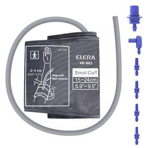 lot 1280 image: Pediatric Blood Pressure Cuff for Kids & Women - Small Child BP Cuff (5.9-9.5 Inch Arm Circumference), Compatible with Most Monitors - Replacement Cuff with 6 Connectors Retail $19.99