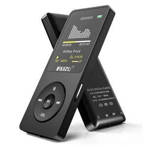 lot 1282 image: RUIZU 16GB MP3 Player with Bluetooth 5.3, 1.8 Screen Portable Music Player with FM Radio, Voice Recorder, 80H Audio Shuffle Playback, Lightweight for Sport Running, Expanded Up to 128GB Micro SD Card Retail $39.24