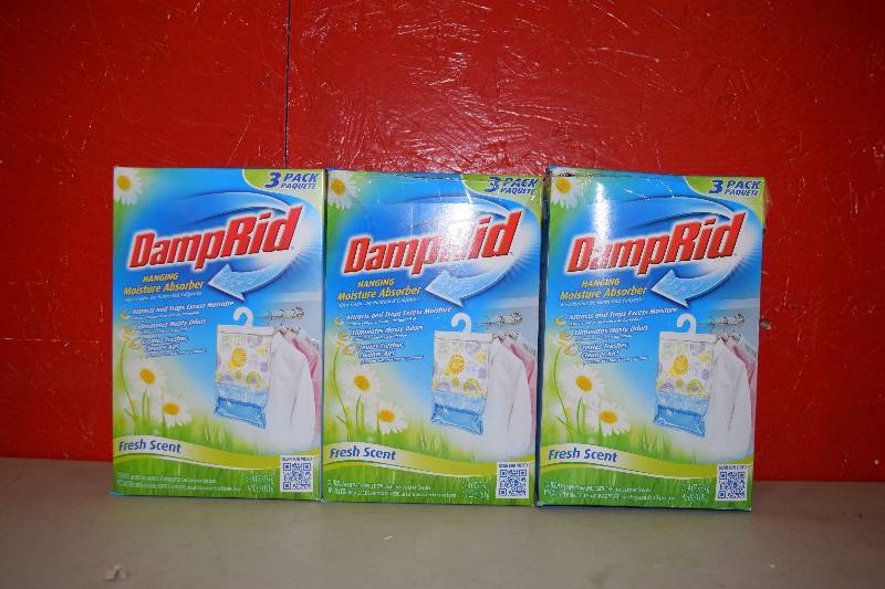lot 21 image: 3 Boxes Damprid