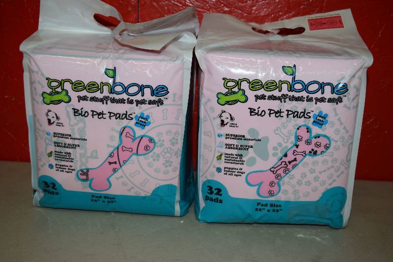 lot 26 image: 2 Packages Greenbone Pet Pads