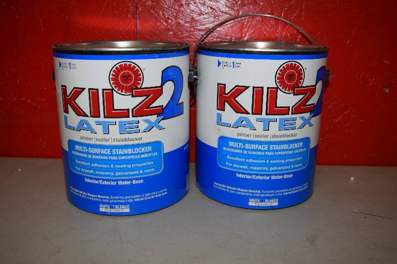 lot 75 image: 2 Gallons Kilz 2 Latex Primer