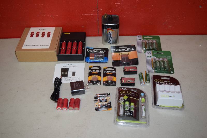 lot 95 image: Batteries