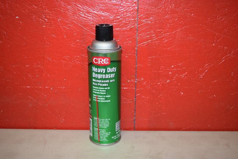 lot 214 image: 11 Cans CRC Heavy Duty Degreaser