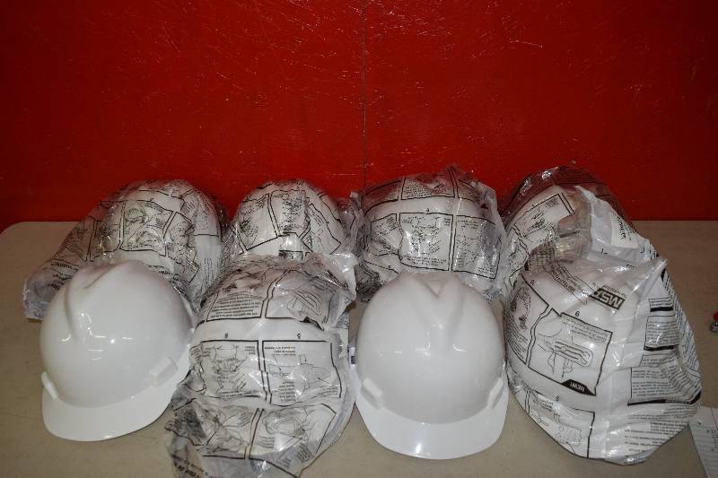 lot 288 image: 8 Hard Hats