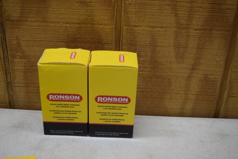 lot 321 image: 24 Packages Ronson Lighter Flints for Zippo Lighters