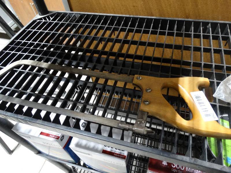 lot 259 image: Large hand saw