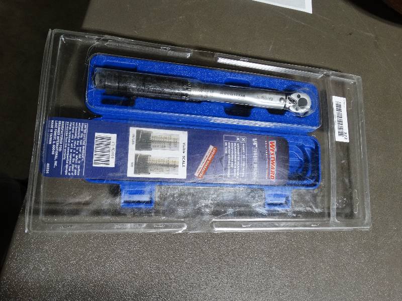 lot 322 image: Westward 14 torque wrench- New in package