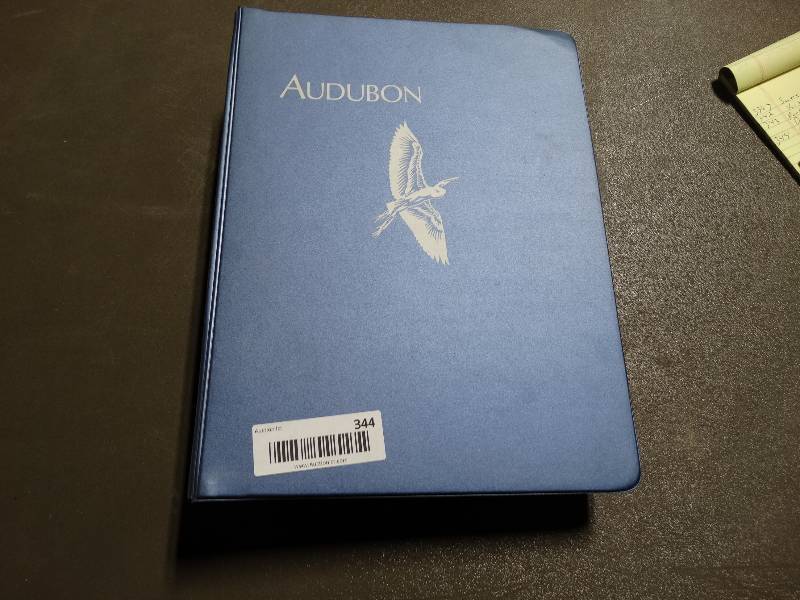 lot 344 image: Audubon magazines in binder