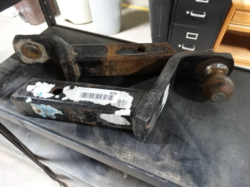 lot 408 image: 2 receiver hitches