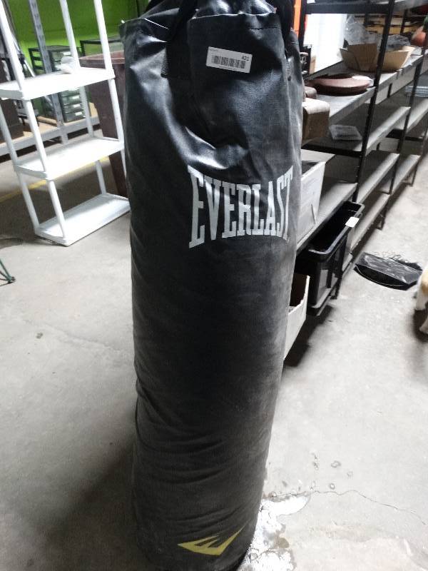 lot 421 image: Everlast heavy punching bag