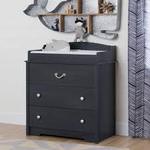 South Shore Aviron Changing Table with Drawers, Blueberry