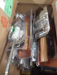 A Box Of Door Screen Hinges And More