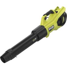 lot 32356 image: RYOBI RY404013 40V HP Brushless Whisper Series 155 MPH 600 CFM Cordless Battery Leaf Blower (Tool Only)