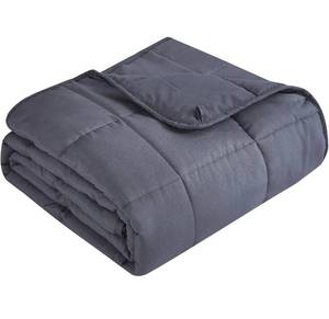 lot 32379 image: Topcee Weighted Blanket Cooling Breathable Heavy Blanket Microfiber Material with Glass Beads Big Blanket for Adult All-Season Summer Fall Winter Soft Thick Comfort Blanket. Not sure of the size